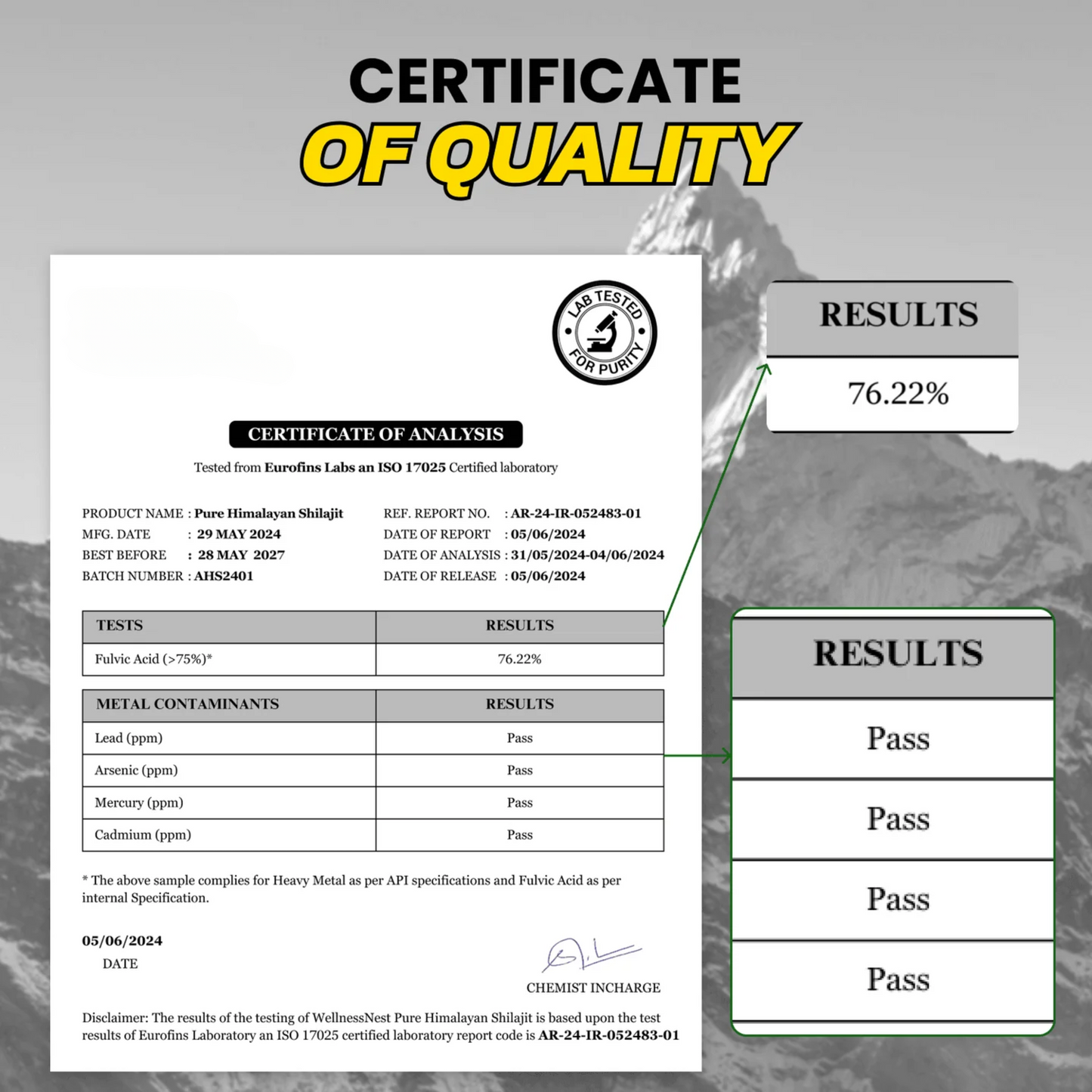 Himalayan Pure Shilajit Gold Resin