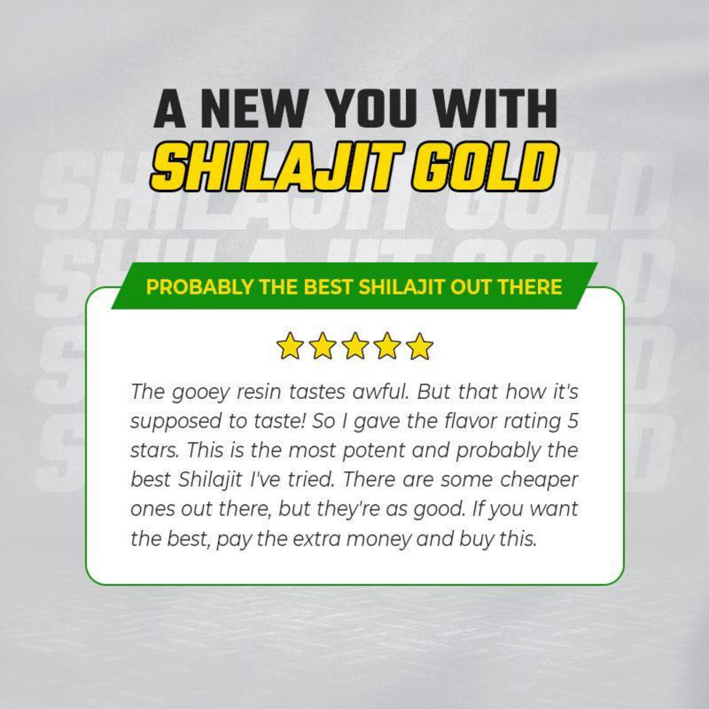 Himalayan Pure Shilajit Gold Resin