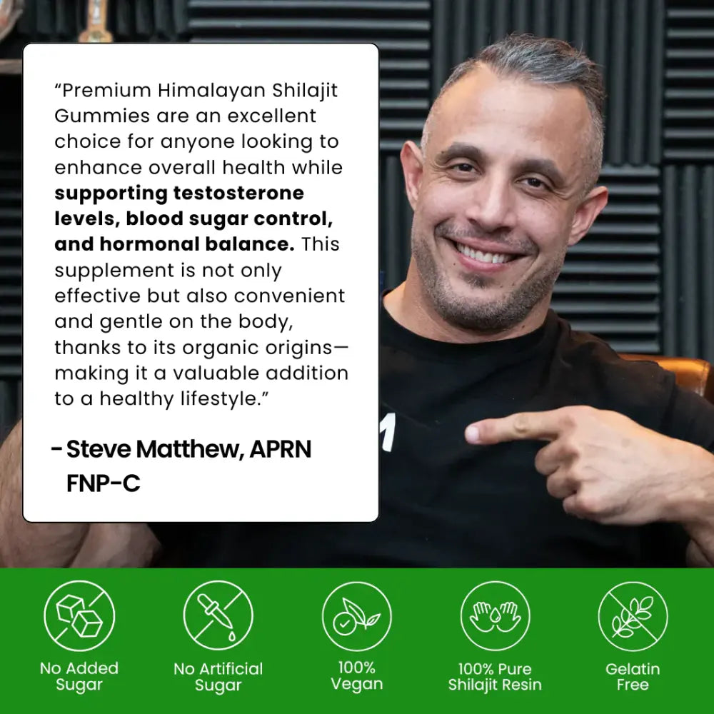 Ruxast ® Premium Himalayan Shilajit Gummies