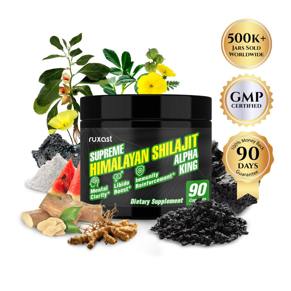 Ruxast ® Premium Shilajit Alpha King
