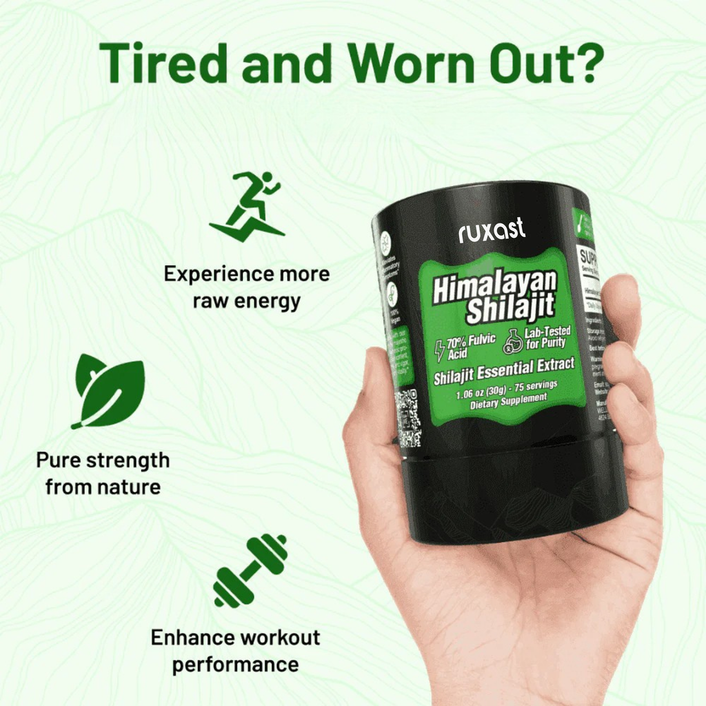 Ruxast ® Healing Shilajit Essential Extract