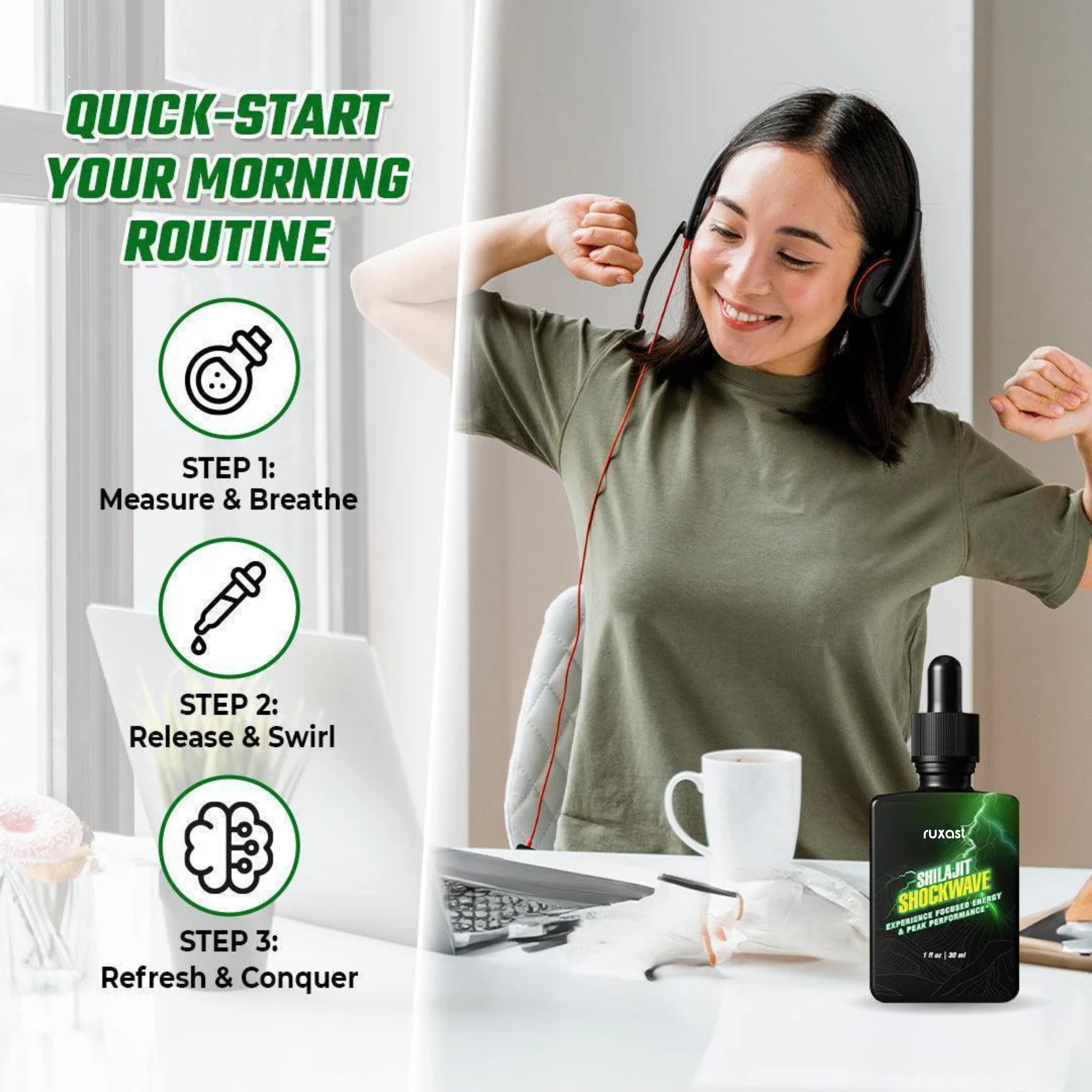 Ruxast ® Shilajit Shockwave