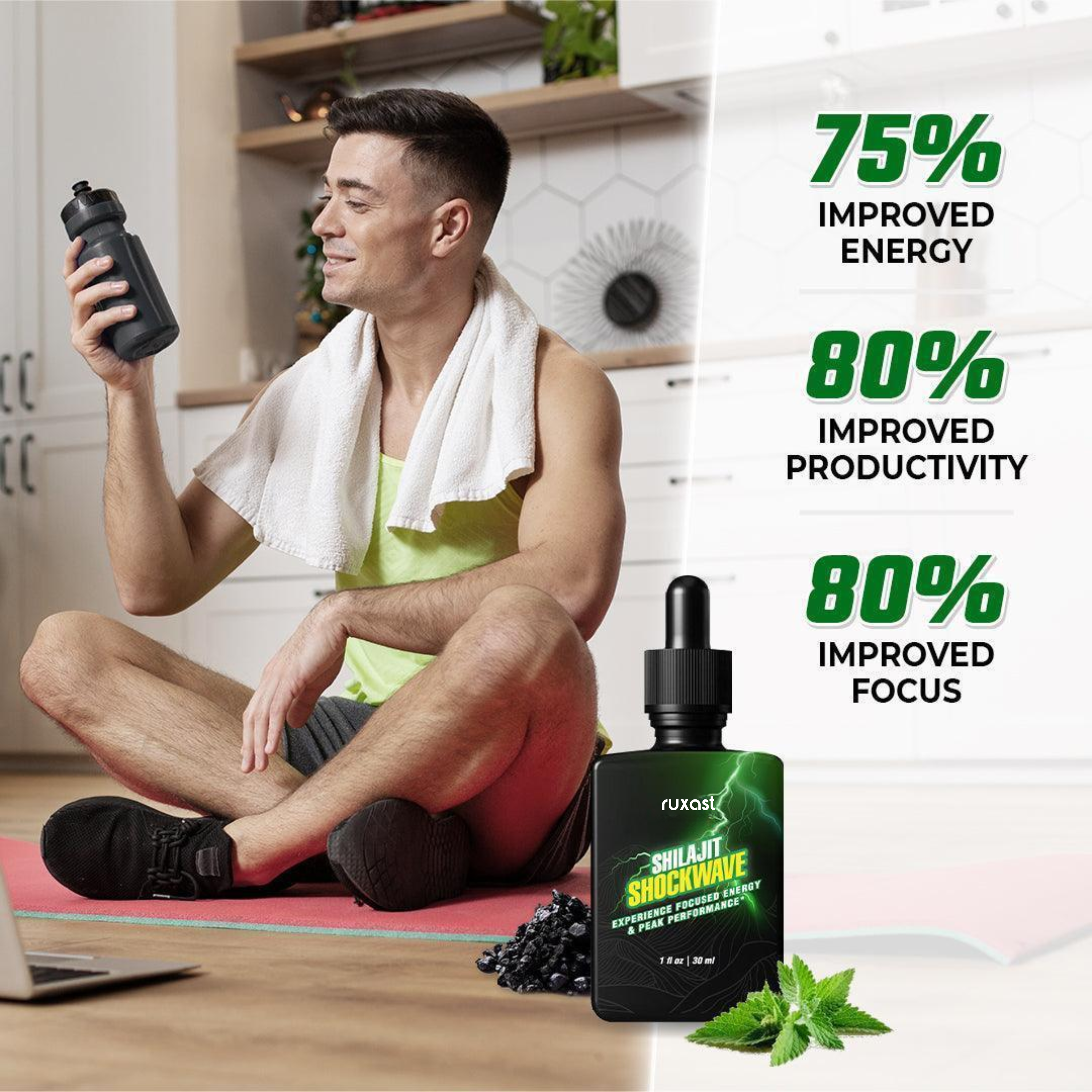 Ruxast ® Shilajit Shockwave