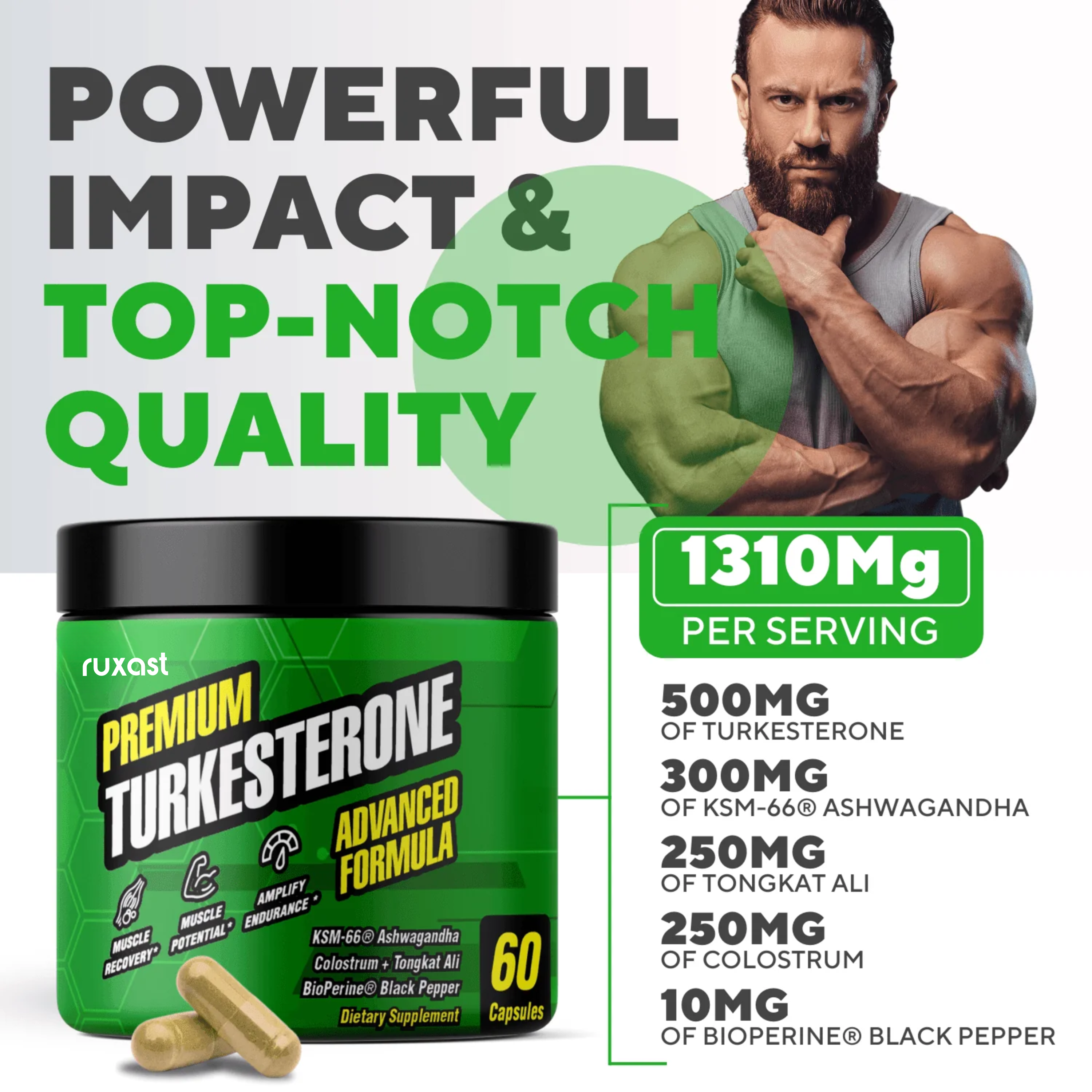 Ruxast ® Turkesterone Advanced Formula