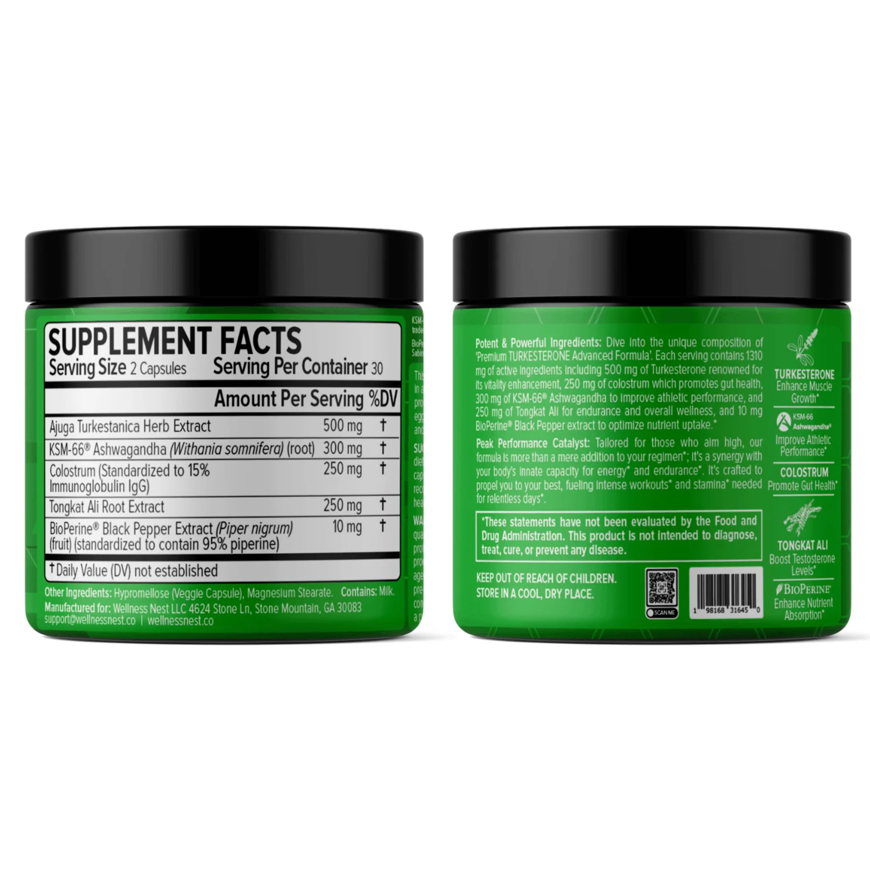 Ruxast ® Turkesterone Advanced Formula