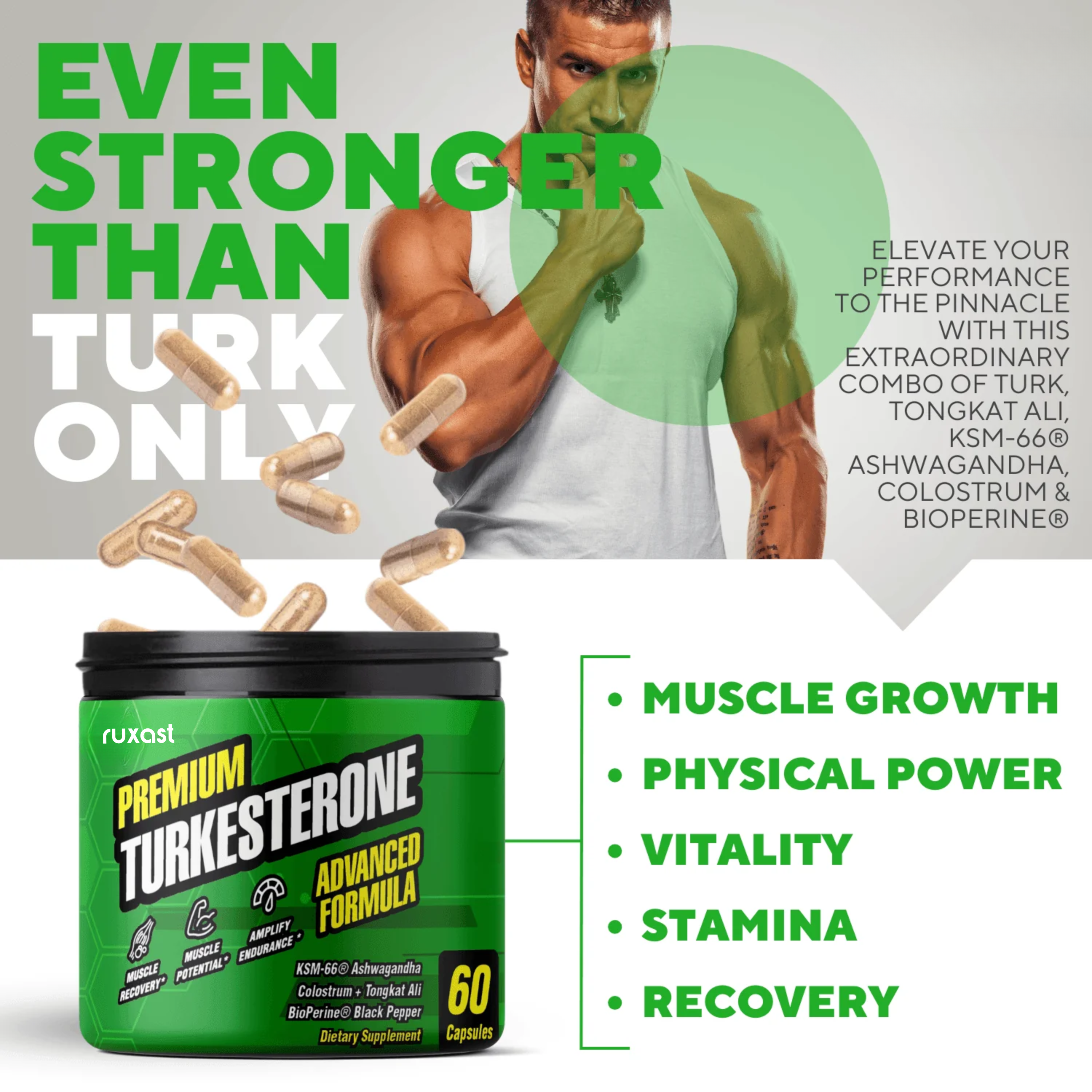Ruxast ® Turkesterone Advanced Formula