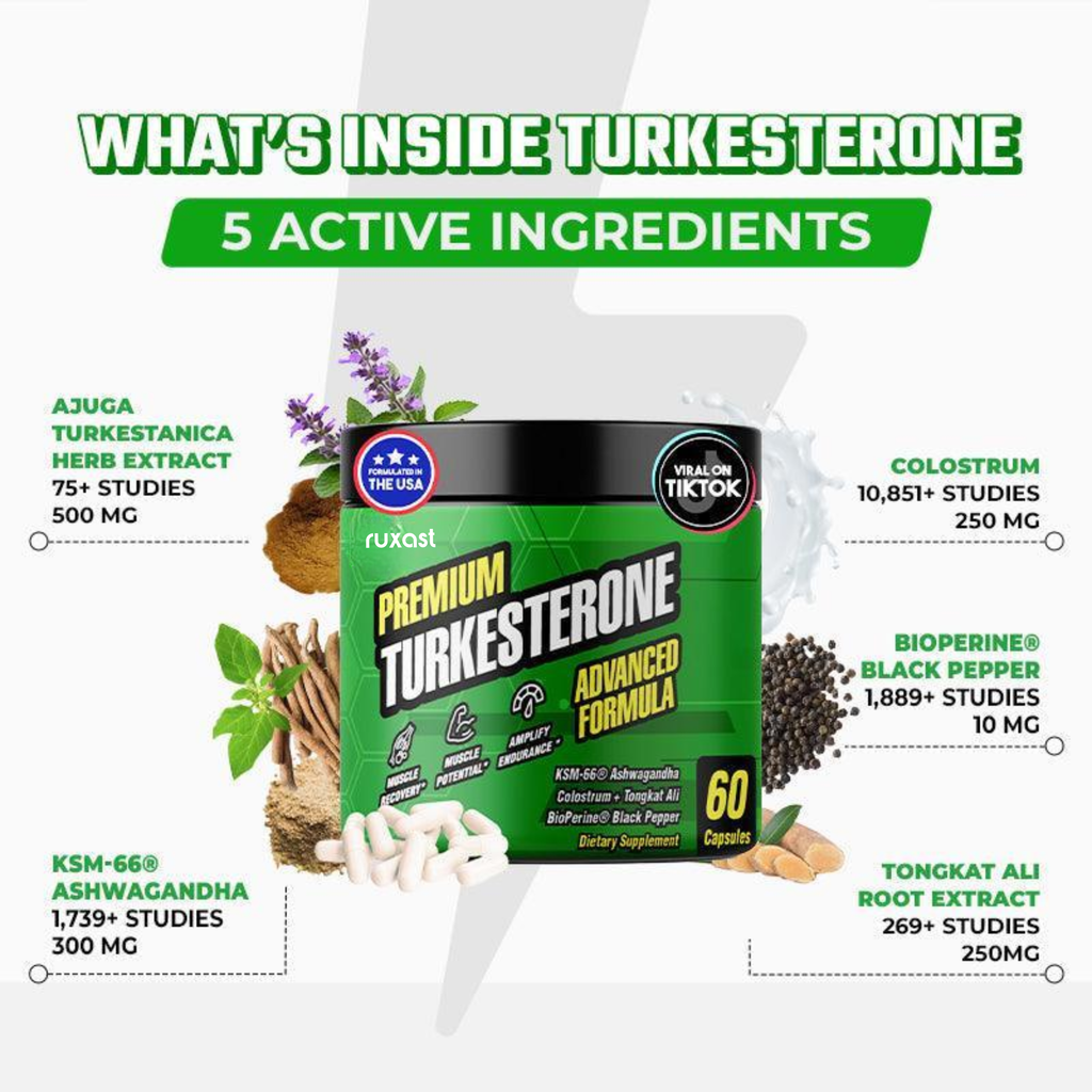 Ruxast ® Turkesterone Advanced Formula