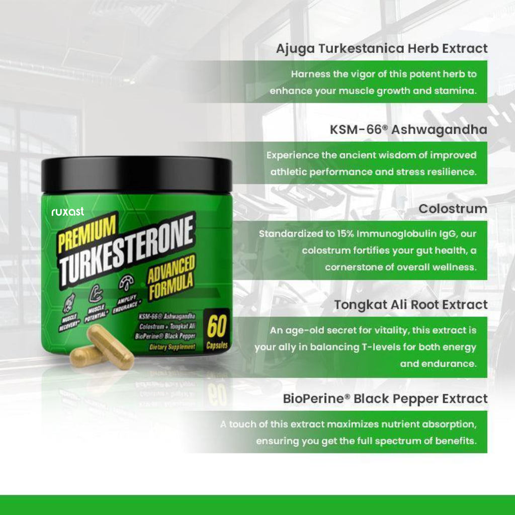 Ruxast ® Turkesterone Advanced Formula